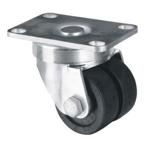 Low Profile Caster Wheels, MASP-2