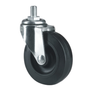 Rubber Caster Wheel, M25T-2