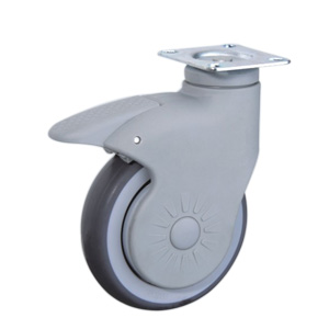 Hospital furniture casters brake, P96SPB-4