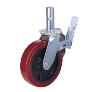 Polyurethane scaffold caster wheels, SCFD8-5