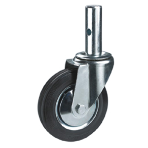 Rubber saffold casters wheels, SCFD10-6