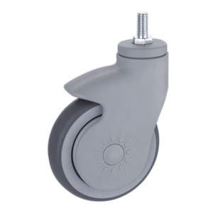 Threaded stem hospital casters, P96T-4