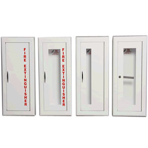 Fire extinguisher cabinet, Fire extinguisher cabinet