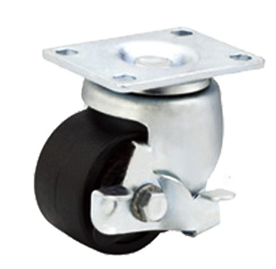 Machine caster wheels with side brake, MA65SPSB-2