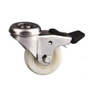 Hollow king pin stainless steel caster, SS56BSB-2