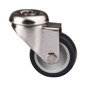 Hollow king pin stainless steel casters, SS58BS-2