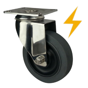 Stainless steel antistatic casters and wheels, SS59SP-3