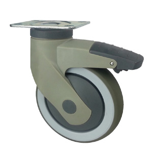 Medical Plastic caster wheels, P98SPB-4