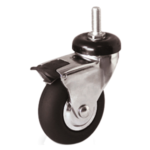 Neoprene castors with brake, M29TB-2