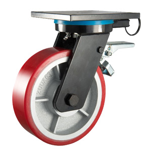 Extra heavy duty castors with direction lock, EX97SPRDB-6