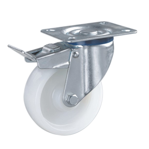 Heavy duty trolley casters, H86SPB-3”/4”/5”/6”/8”