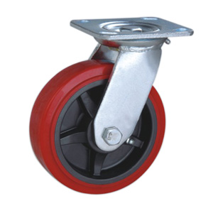 Swivel polyurethane caster wheels, H75SP-4