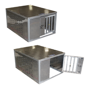 Aluminum dog boxes for trucks bed, ATB-037