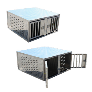 Aluminum hunting dog crates, ATB-038