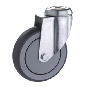 Bolt hole caster wheels, P28BS-3