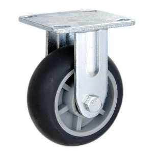 Rigid dolly caster wheels, H88R-4”/5”/6”/8”