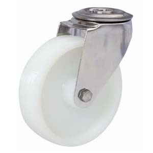 Heavy duty stainless steel casters, SS78BS-3”/4”/5”/6”/8”