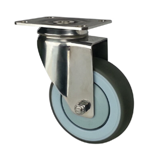 Swivel stainless steel caster wheels, SS60SP--3”/4”/5”