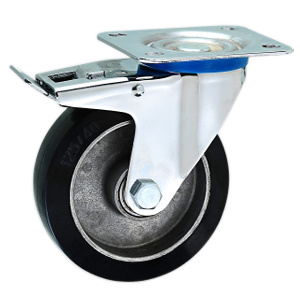 Industrial cart casters, TR68SPB-4”/5”