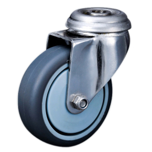 Stainless steel casters with bolt hole, SS31BS-2”/3”/4”/5”