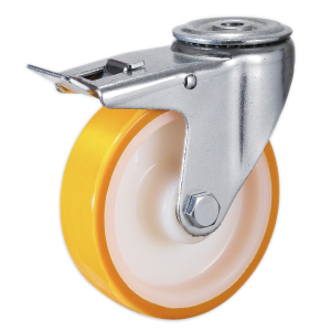 Trolley casters bolt hole, TR61BSB-4”/6”