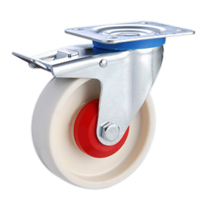 Trolley nylon caster wheels, TR65SPB-4”/5”