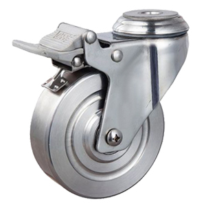 Stainless casters hollow kingpin, FSSBSB---3”/4”/5”