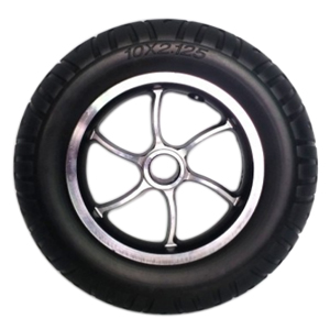 Electric wheelchair tyres and wheels, DCE05