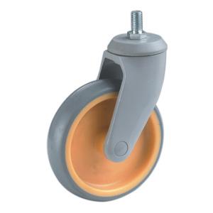 Screw stem hospital bed caster wheels