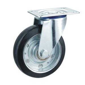 Rubber wheel double bearing