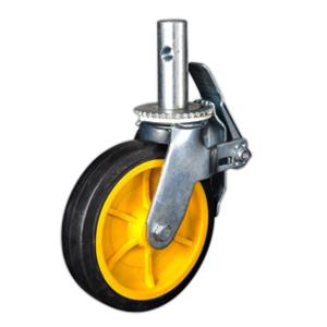 Scaffolding castors wheels