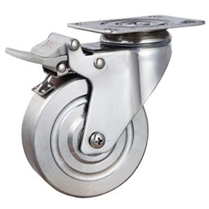 Stainless steel caster wheels